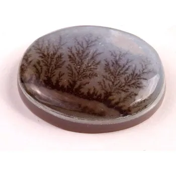 Přírodní kámen Kabošon Dendrite Quartz č.8366 (33x26x8mm)