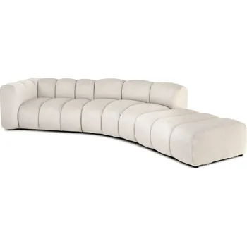 Křeslo Mebel Partner Organice (béžová + černá)