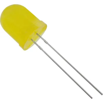 Polovodič TRU COMPONENTS 1573764 LED s vývody žlutá kulatý 10 mm 550 mcd 50 ° 20 mA 2.1 V