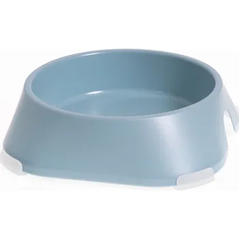 Miska pro psa Jedna plastová miska Fiboo šedá 0,7 l