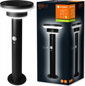 Venkovní osvětlení Osvětlovací sloupek kulatý Ledvance s integrovaným LED zdrojem, 40 cm, stříbrný