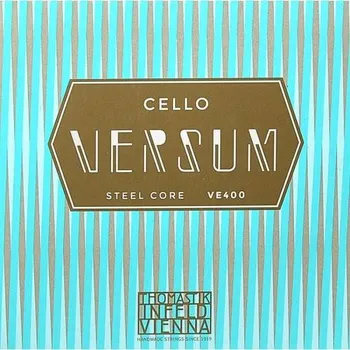 Struna pro kytaru a smyčcový nástroj Thomastik Versum THVE-400, Struny na violoncello 4/4 sada