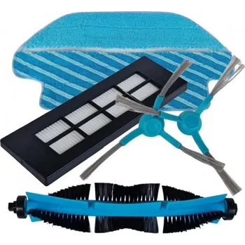 Sada příslušenství pro robotický vysavač Kartáče, HEPA filtr a mop pro CECOTEC Conga 3091 sada 5ks
