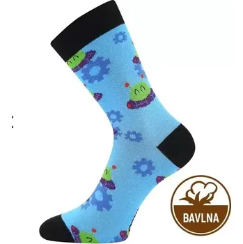 Dámské punčochy Chlapecké ponožky Kaito CH - 30-34 / světle modrá (11)