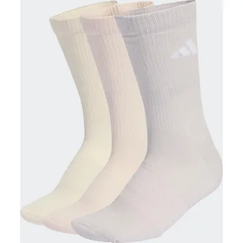 Pánské ponožky ADIDAS Polovysoké ponožky s polstrováním 3 páry 37/39 BÉŽOVÁ|FIALOVÁ|RŮŽOVÁ