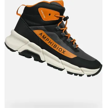 Chlapecké tenisky Geox Chlapecké Černá chlapecká kotníková obuv Geox Flexyper Plus Černá 31 (2998829)