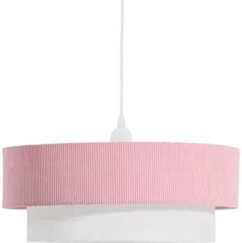 Kave Home Růžové závěsné světlo Bianella 40 cm