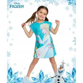 Dámská noční košile Dárková krabička s LEDOVÉ KRÁLOVSTVÍ DÁREK NOČNÍ dívku Ledové království 98