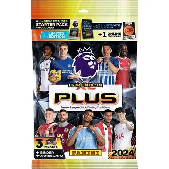 Sběratelská karetní hra Panini Startovací sada PREMIER LEAGUE PLUS Adrenalyn XL 2024