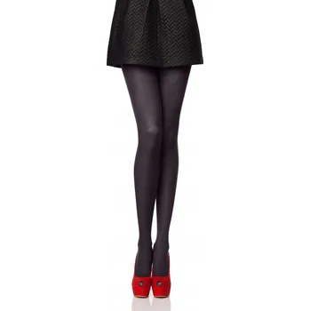 Dámské punčochy Dámské Punčocháče 60 DEN hladké barevné punčocháče AN-122 Grafitové M