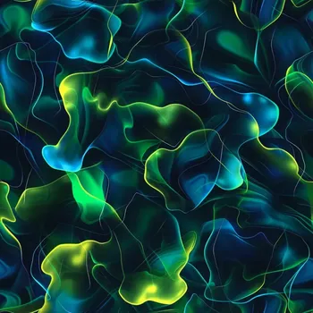 Úplet, Modrozelené vlnění (E) (Top kvalitní úplet Bella digitisk)