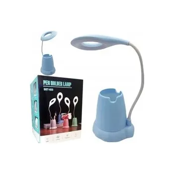 Lampička LED STOLNÍ LAMPIČKA S USB, ZÁSOBNÍKEM A STOJANEM NA TELEFON – IDEÁLNÍ PRO DĚTI