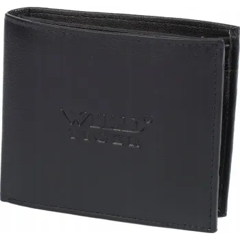 Peněženka Wild Tiger peněženka z pravé kůže černá - muž