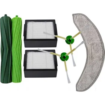 Sada příslušenství pro robotický vysavač HEPA filtry, kartáče pro iROBOT Roomba Combo j7+ a mop, sada 7ks