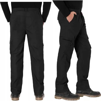 Pánské kalhoty Pánské Kalhoty Kapsáče Trekové Outdoorové Cargo s Kapsami 7301-1 vel. M