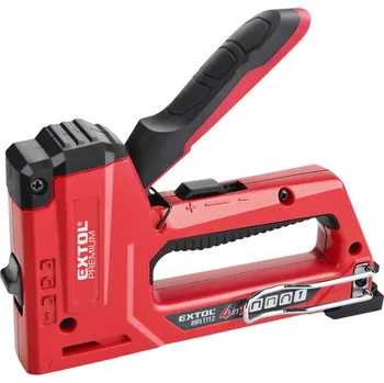 Sponkovačka Pistole sponkovací 4-funkční 6-14 mm Extol premium