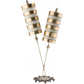 Lampička Stolní lampa Elstead Nettle Luxe šedá 60 W