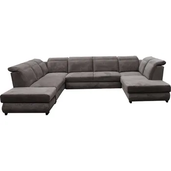 Sedací souprava IRIS sedací souprava do U, levá, grafitová Aragon 97