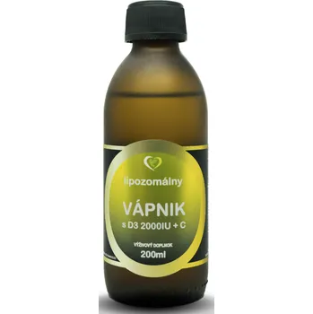 Zdravý svet Liposomální vápník + D3 + C 200 ml
