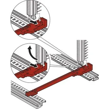 Vodící lišta Lišta, řada: 64560 Vodicí lišta pro Cases, Chassis, Subracks