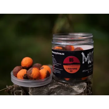 Boilies G.B.U. Vyvážené Boilies Mutant D5 Black Pepper Asa 130 g - 24 mm