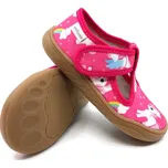 Barefoot bačkory Milami BF1 ZAA0502A Fuxia 28, Vnitřní délka boty: 17,5 cm, Vnitřní šířka boty: 7,4 cm