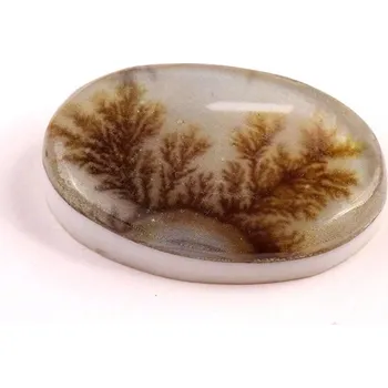 Přírodní kámen Kabošon Dendrite Quartz č.8365 (33x22x8mm)