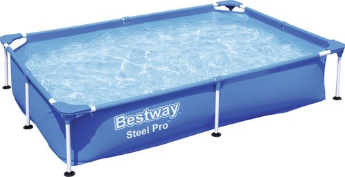 Nadzemní bazén rámový Bestway Family 221 x 150 x 43 cm bez příslušenství modrý