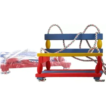 Dětská houpačka Lamps houpačka dřevěná barevná 1004458 40 x 30 cm