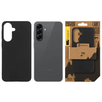 Pouzdro na mobilní telefon Zadní kryt Tactical TPU pro Samsung Galaxy A57, černá