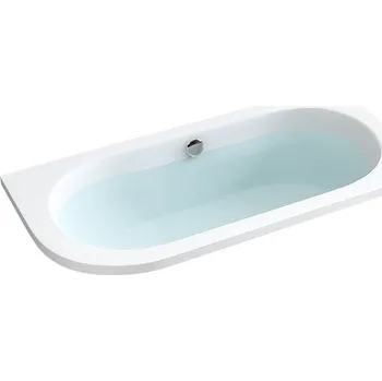 BPS-koupelny Akrylátová asymetrická vana k vestavbě HYD-EBI140P-VEST 140x75 cm PRAVÁ, bílá