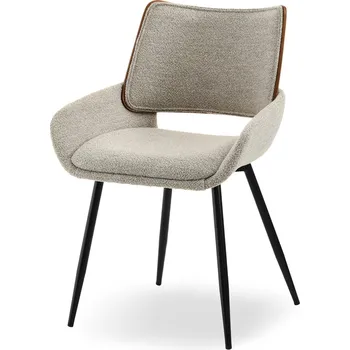 Křeslo Mebel Partner Glen K (béžová + černá)