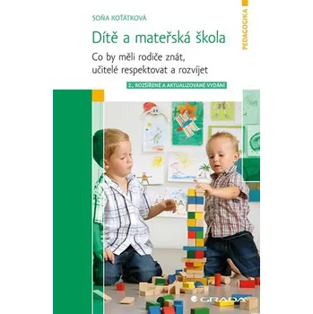 Kniha Dítě a mateřská škola