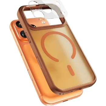 Pouzdro na mobilní telefon Epico HeroMatte Pro Mag+ Case | iPhone 17 Pro | oranžová | Qi2 & MagSafe kompatibilní 94110101800001