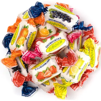 Čokoláda NUTSMAN Žvýkací bonbony Toffee mix Množství: 250 g