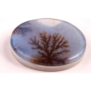 Přírodní kámen Kabošon Dendrite Quartz č.8352 (34x25x7mm)