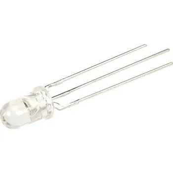 Polovodič Kingbright vícebarevná LED červená, zelená kulatý 5 mm 150 mcd 24 ° 30 mA, 25 mA 2 V, 2.2 V
