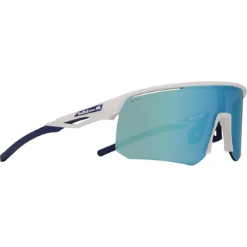 Sluneční brýle Sluneční brýle RED BULL spect riddle-005, matt white/smoke with blue mirror, CAT3 Velikost: 141-125