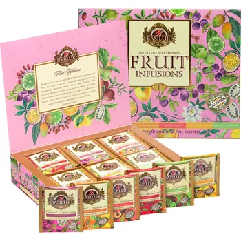 Čaj BASILUR Fruit Infusions Assorted Vol.II přebal 60x 2 g