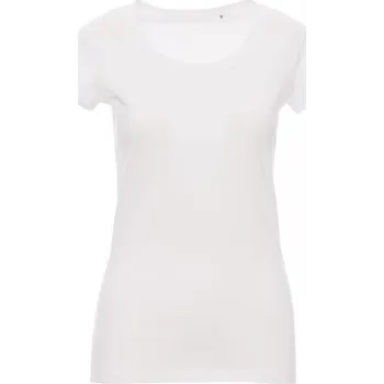 Dámské tričko Payperwear Dámské tričko YOUNG LADY s hlubokým výstřihem Barva: Bílá, Velikost: XL