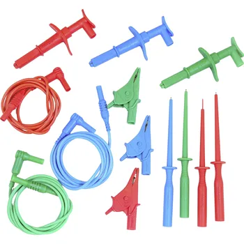 Měřicí kabel Megger 3-adrige 3-žilový měřicí kabel RD/GN/BU, bez pojistky, 1014-291, 1 sada