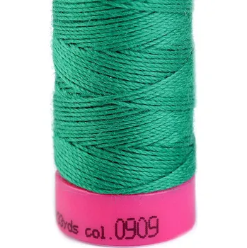 Nit Polyesterové nitě Aspo 30 / riflové návin 30 m, střední, 0909 Kelly Green