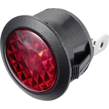 TRU COMPONENTS TC-11193648 standardní signálka se žárovkou 12 V/DC červená 1 ks