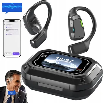 SLUCHÁTKA S PŘEKLADAČEM BLUETOOTH AI PŘEKLAD 135 JAZYKŮ STEREO HD ZVUK