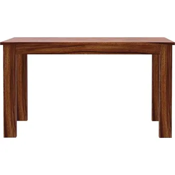 Jídelní stůl Indický nábytek - Jídelní stůl Amba 140x90 z indického masivu palisandr Super natural