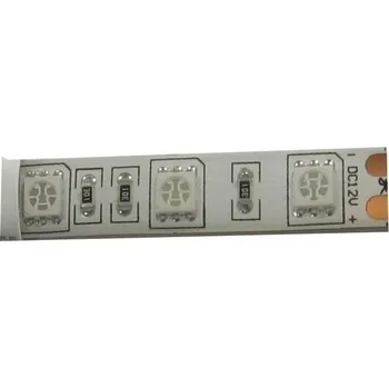 LED osvětlení LED pásek GROW 12V 10mm plnospektrální, 60x LED5050/m, IP65, modul 5cm