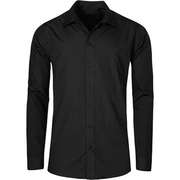 Pánská košile Promodoro Pánská košile s dlouhým rukávem E6310 Black 5XL