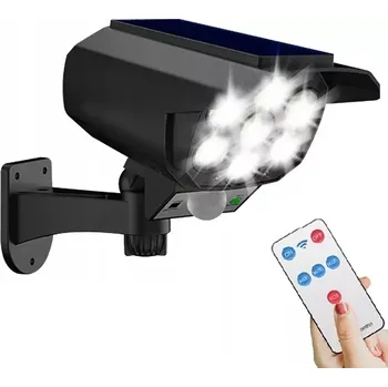 Atrapa kamery Solar2142B IP kamera Venkovní, „atrapa“ černá (Solární lampa s dálkovým ovladačem)
