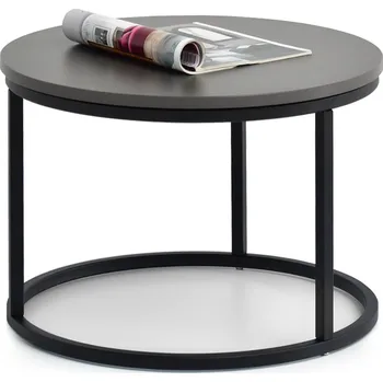 Křeslo Mebel Partner Nucleos (grafitová + černá)