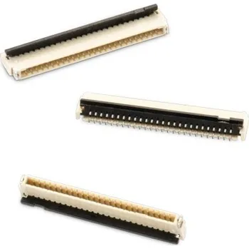 Elektrický konektor Konektor FPC, řada: WR-FPC, číslo řady: 687, počet kontaktů: 10, počet řad: 1, rozteč: 0.5mm, orientace těla: